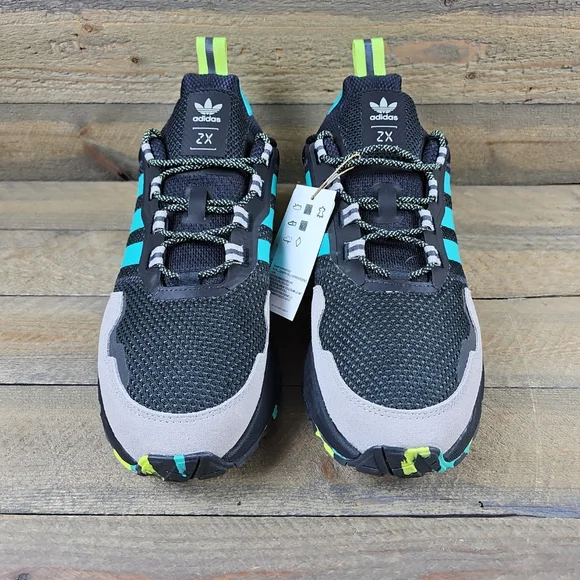 adidas Originals ZX 1K Boost Seasonality Men's Shoes Black Grey - Picture 5 of 12